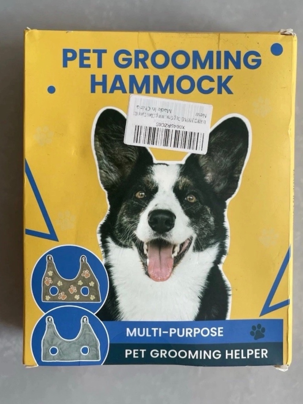 Pet Grooming Hammock Kit for Dogs Cats Nail Trimming Restraint Sling Large New